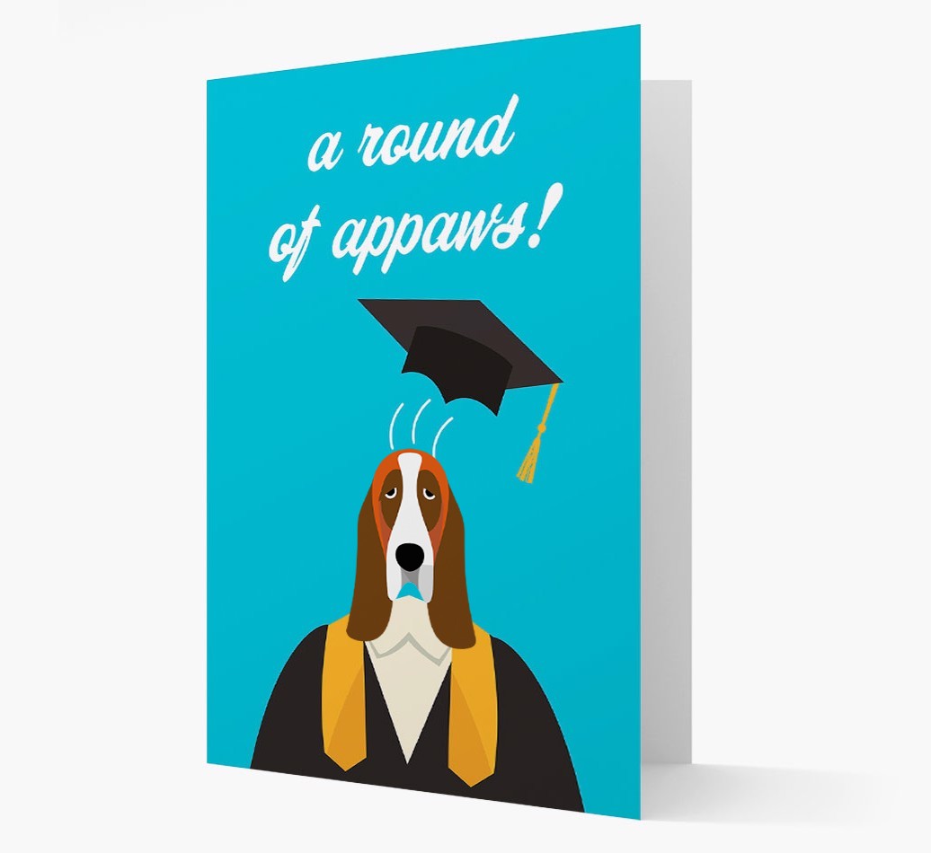 'A Round of Appaws!' - Personalised {breedFullName} Card