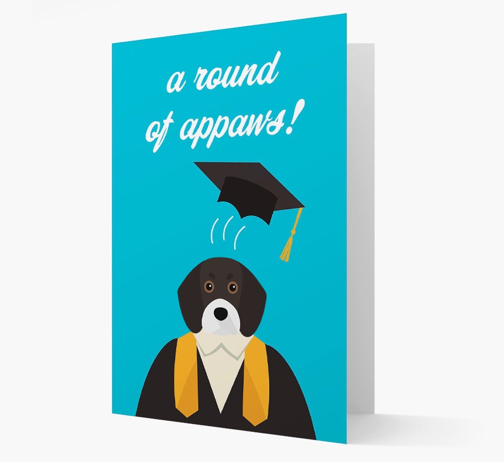 'A Round of Appaws!' - Personalised {breedFullName} Card