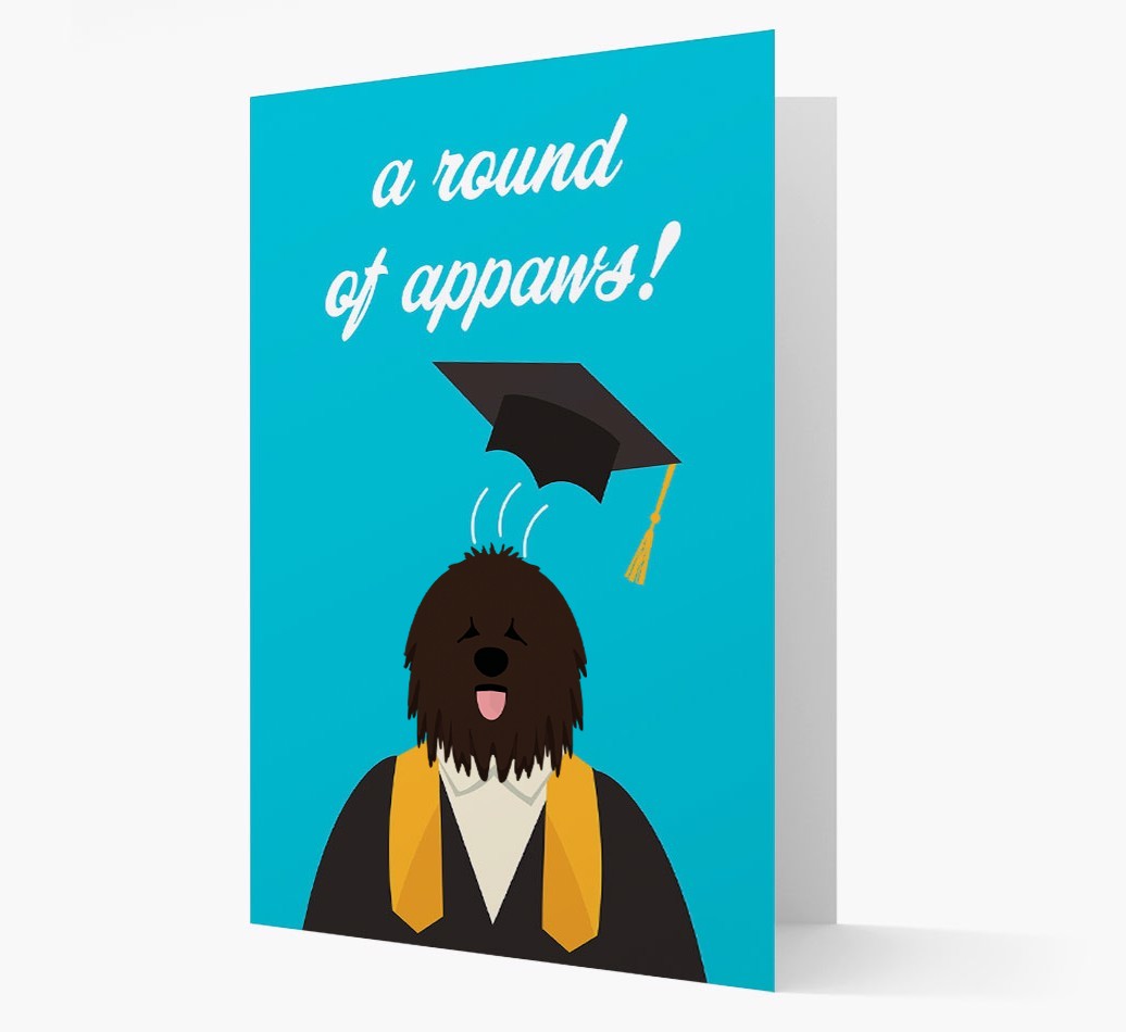 'A Round of Appaws!' - Personalised {breedFullName} Card