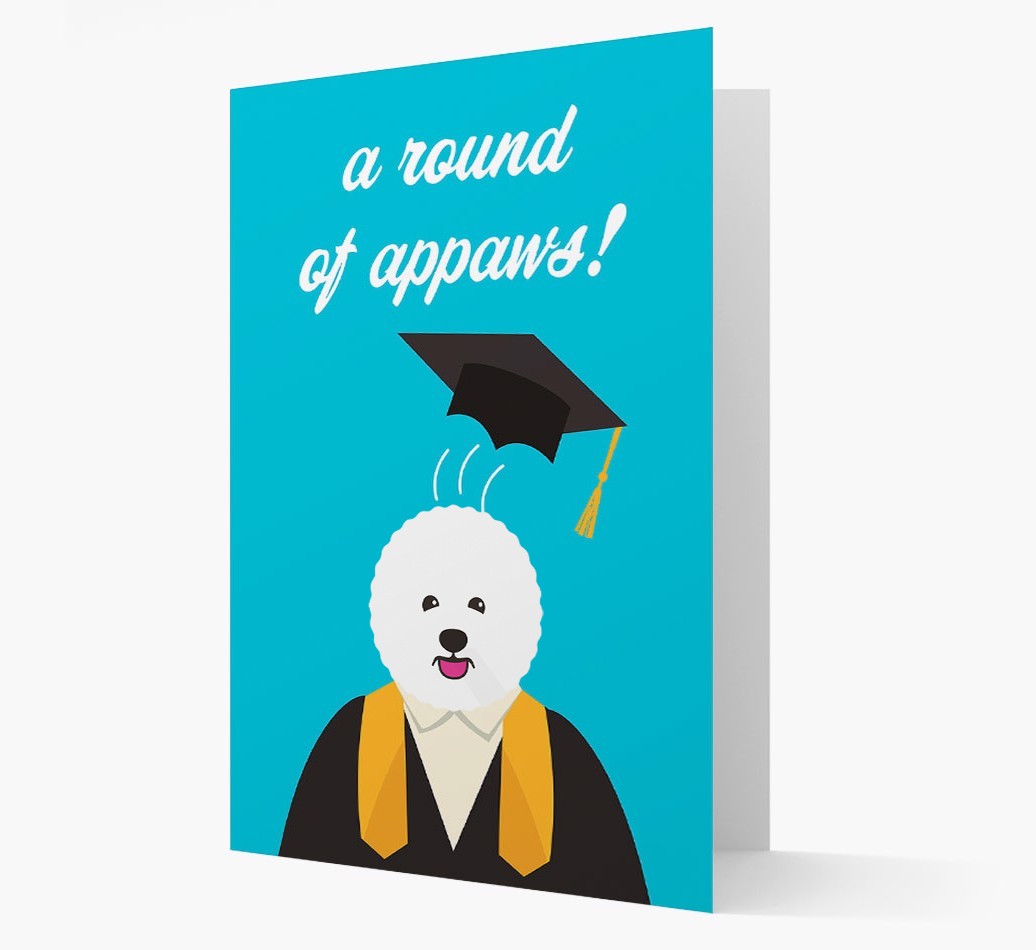 'A Round of Appaws!' - Personalised {breedFullName} Card
