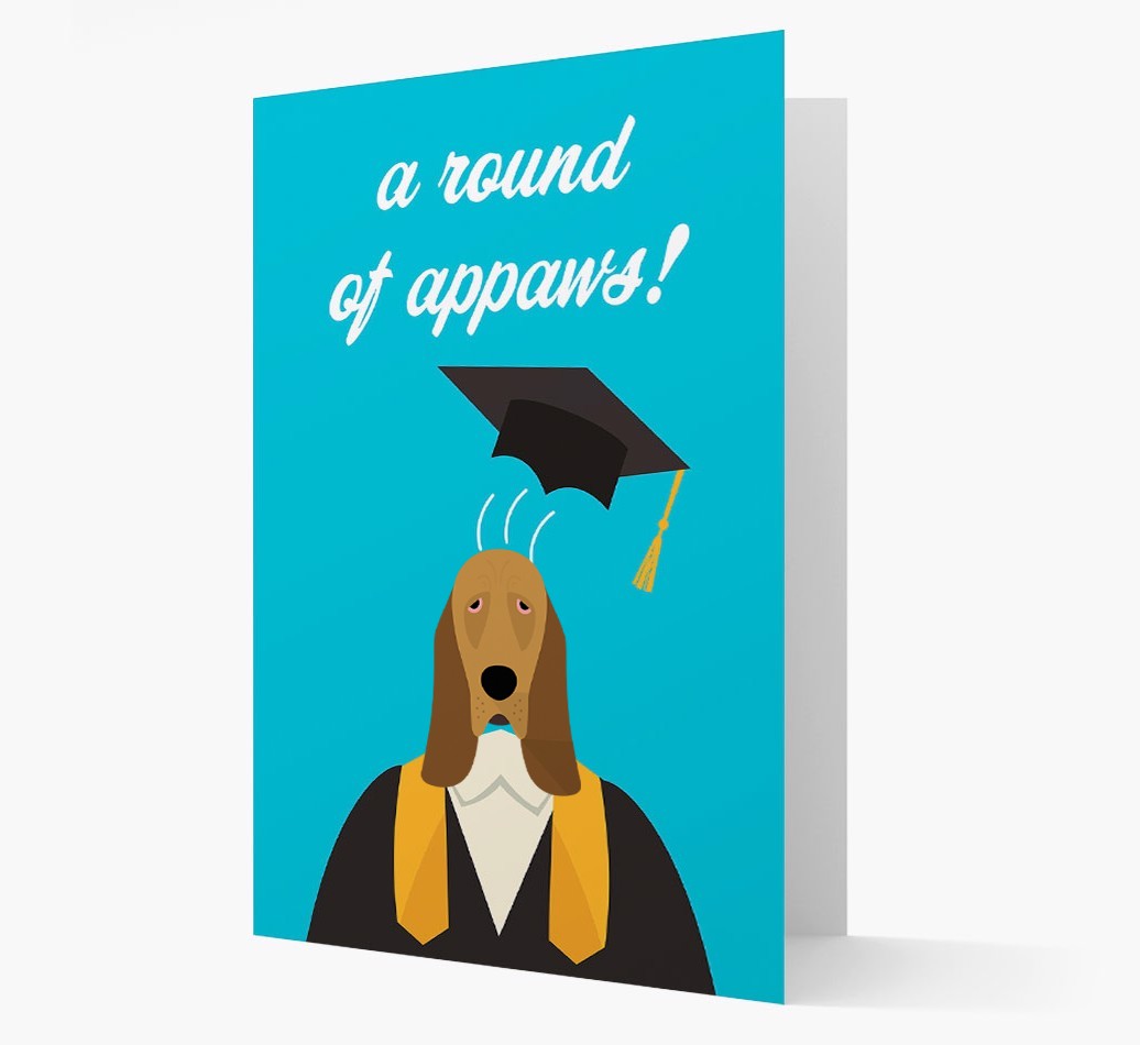 'A Round of Appaws!' - Personalised {breedFullName} Card