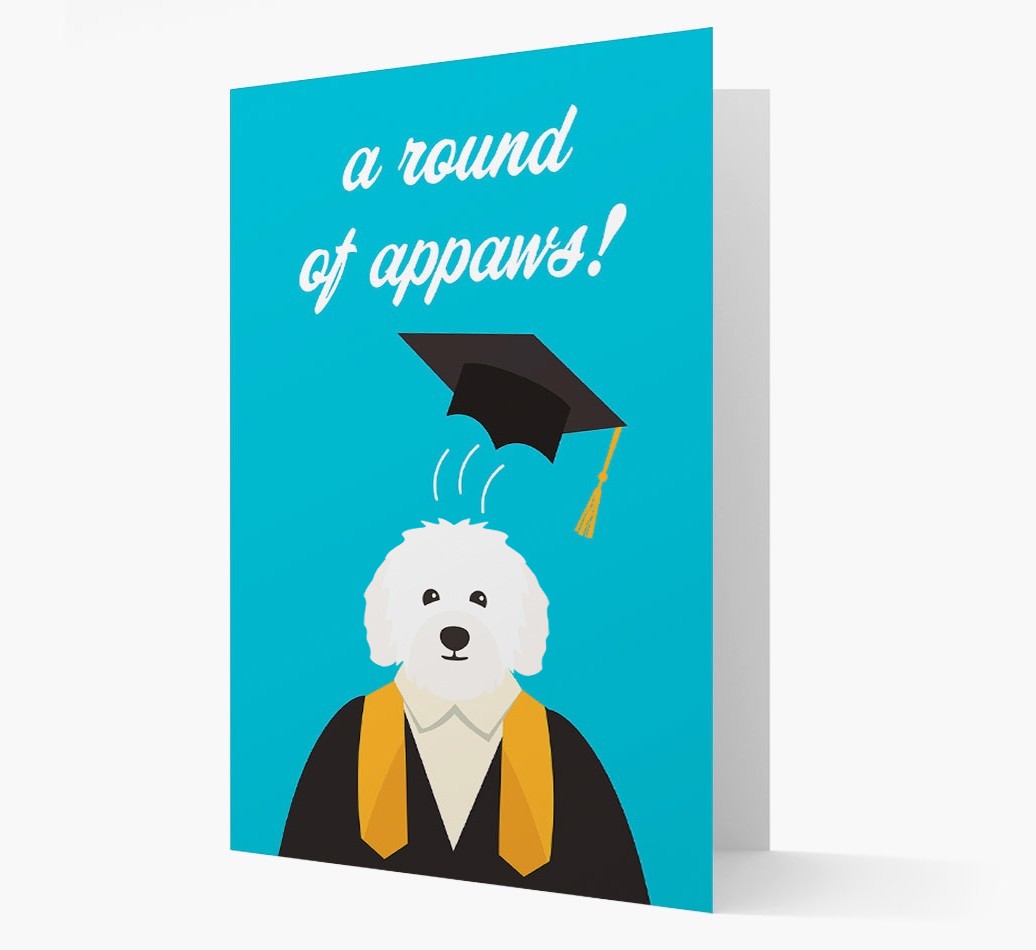 'A Round of Appaws!' - Personalised {breedFullName} Card