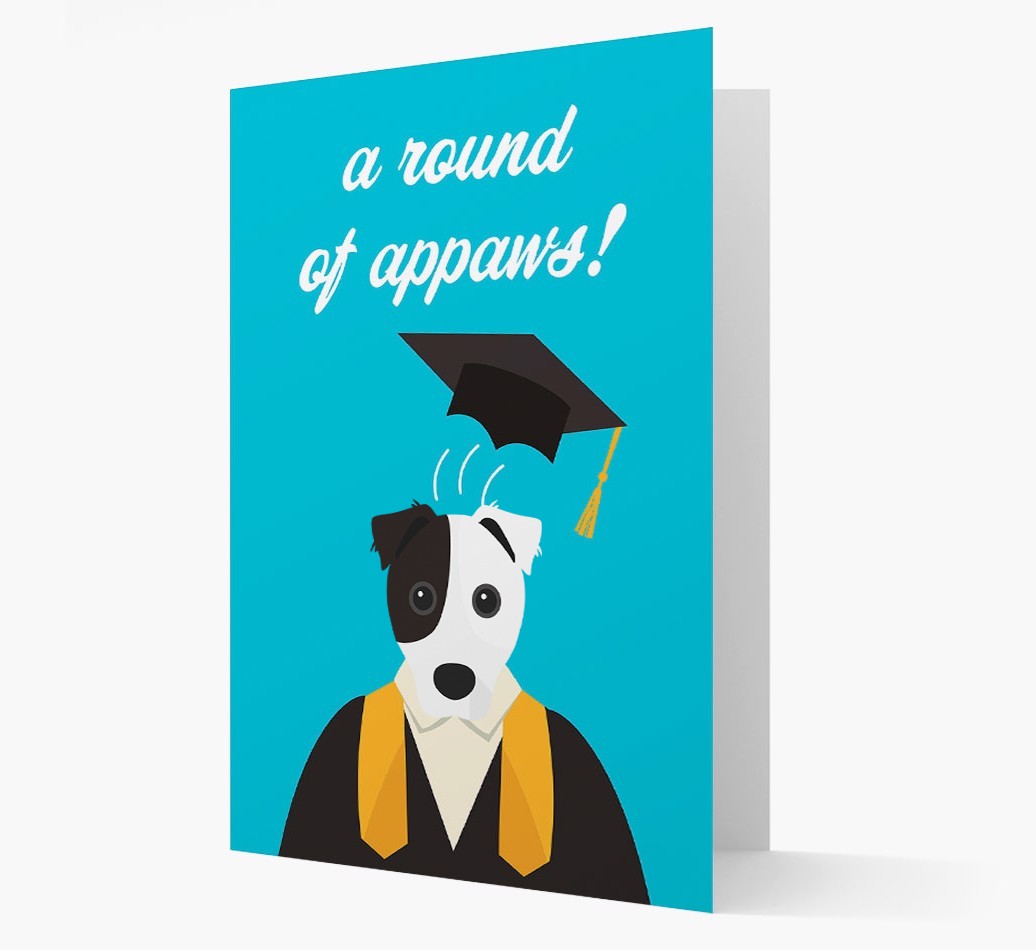 'A Round of Appaws!' - Personalised {breedFullName} Card