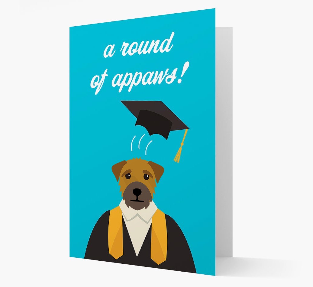'A Round of Appaws!' - Personalised {breedFullName} Card