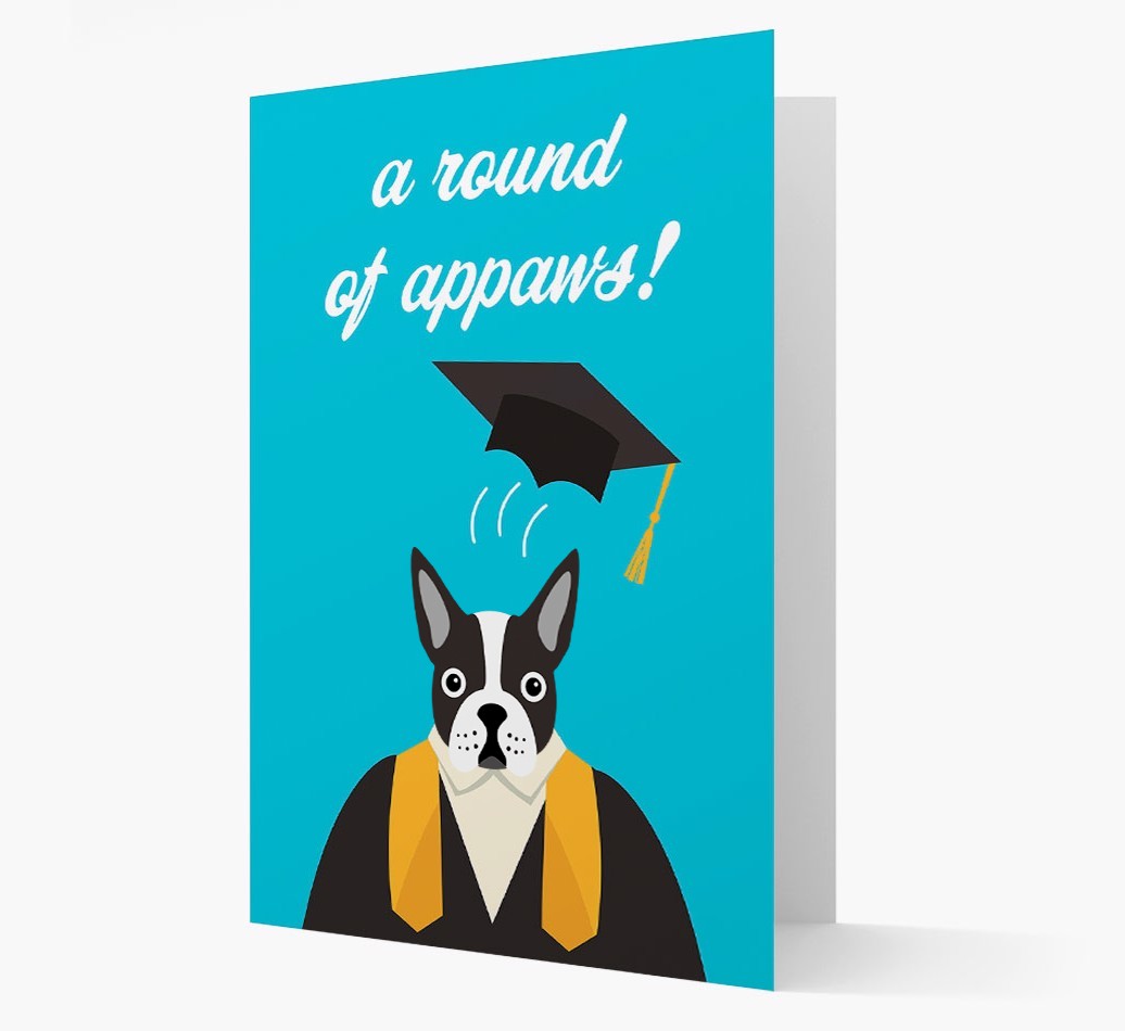 'A Round of Appaws!' - Personalised {breedFullName} Card