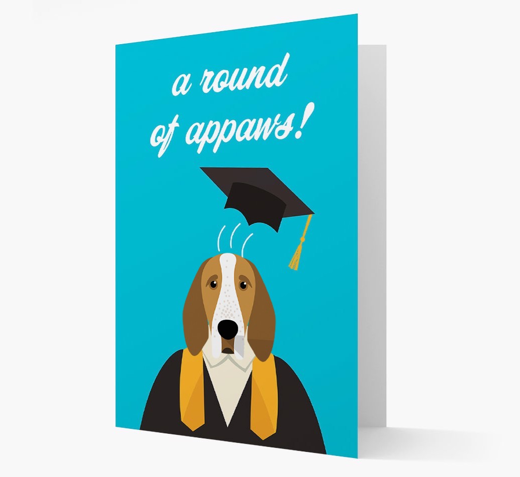 'A Round of Appaws!' - Personalised {breedFullName} Card