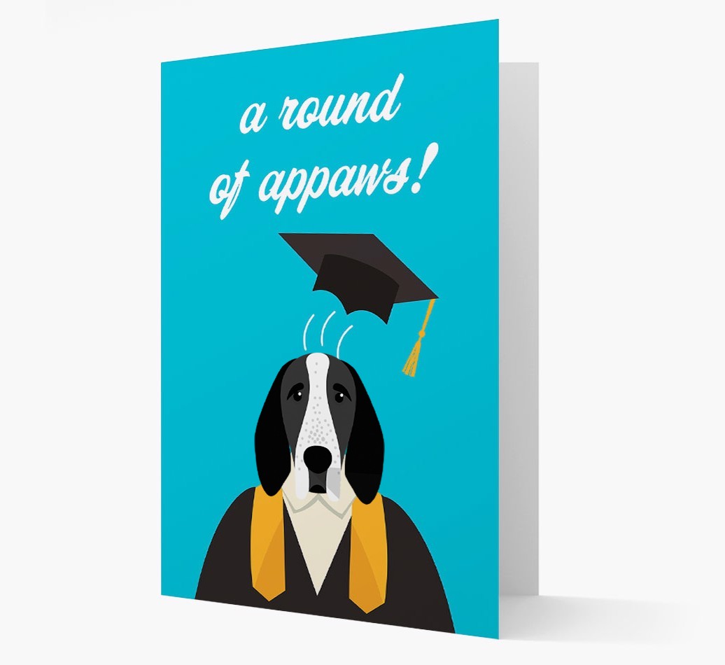 'A Round of Appaws!' - Personalised {breedFullName} Card