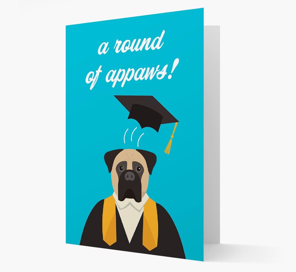 'A Round of Appaws!' - Personalised {breedFullName} Card