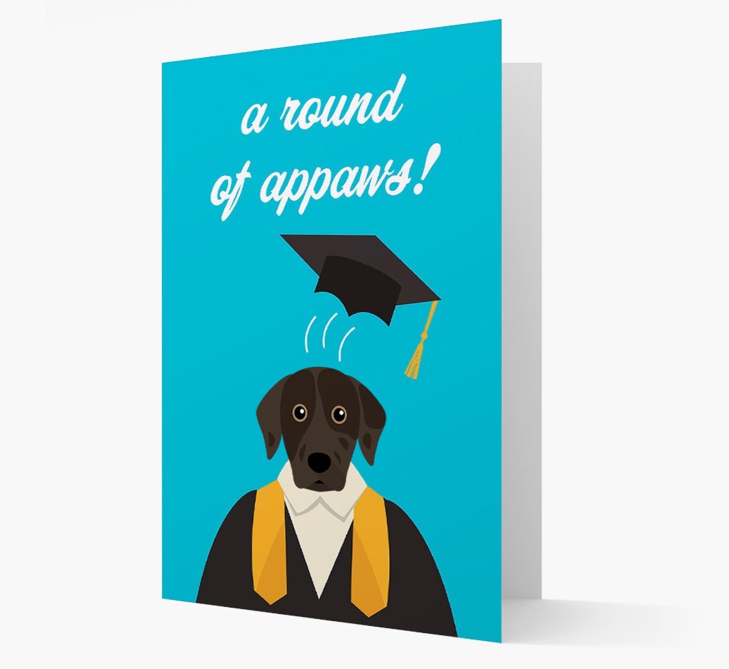 'A Round of Appaws!' - Personalised {breedFullName} Card