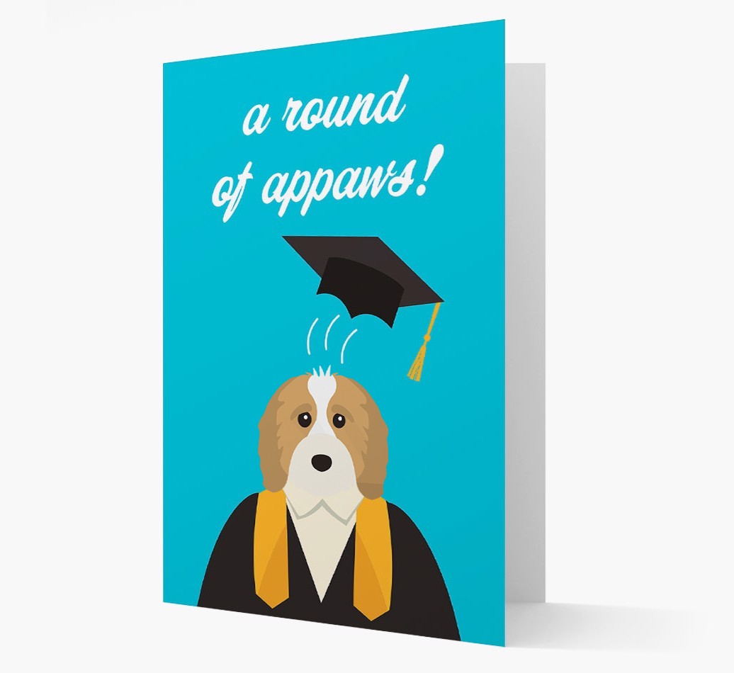 'A Round of Appaws!' - Personalised {breedFullName} Card