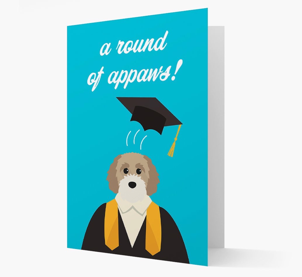 'A Round of Appaws!' - Personalised {breedFullName} Card