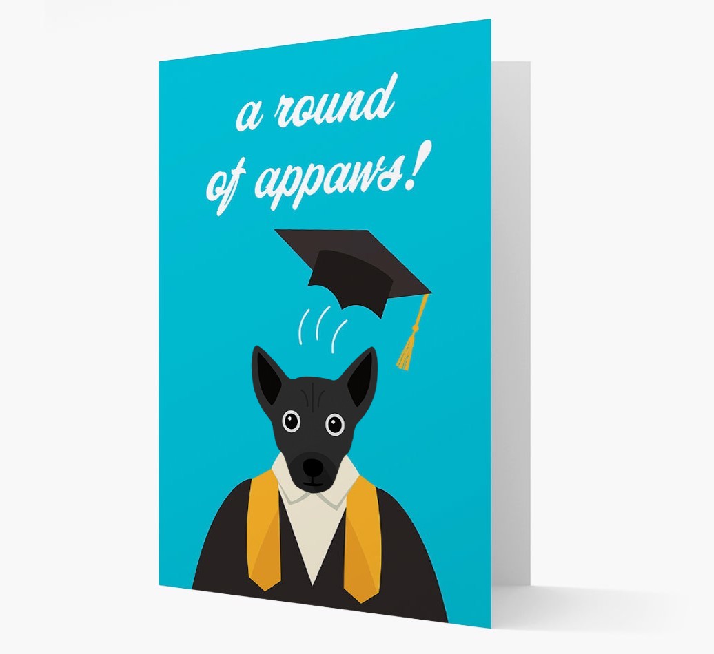 'A Round of Appaws!' - Personalised {breedFullName} Card
