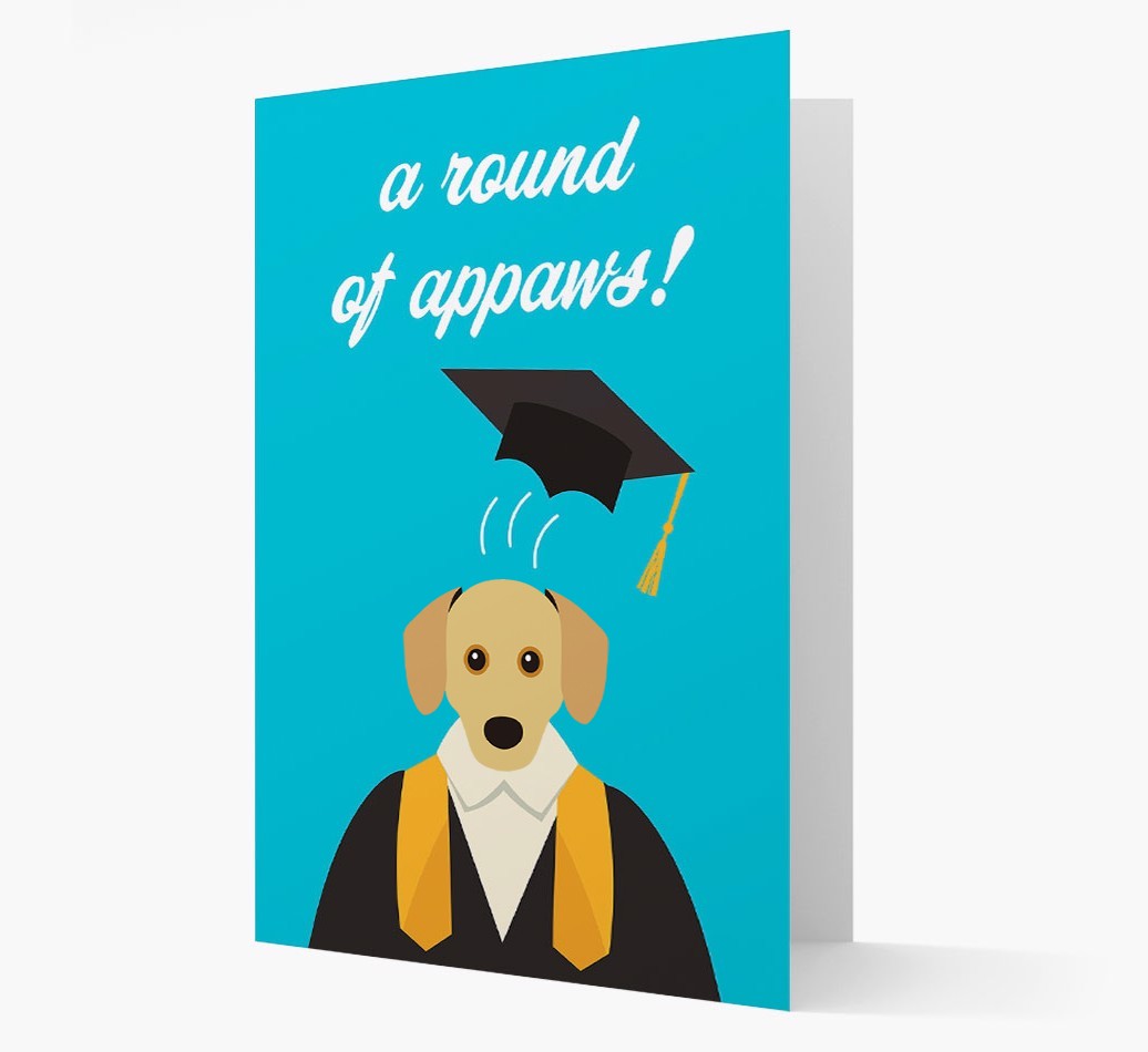 'A Round of Appaws!' - Personalised {breedFullName} Card