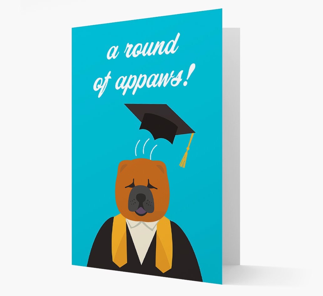 'A Round of Appaws!' - Personalised {breedFullName} Card
