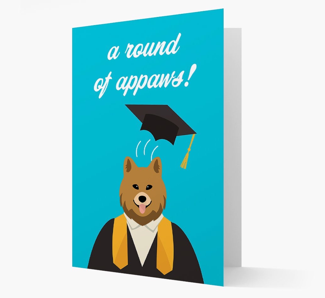 'A Round of Appaws!' - Personalised {breedFullName} Card