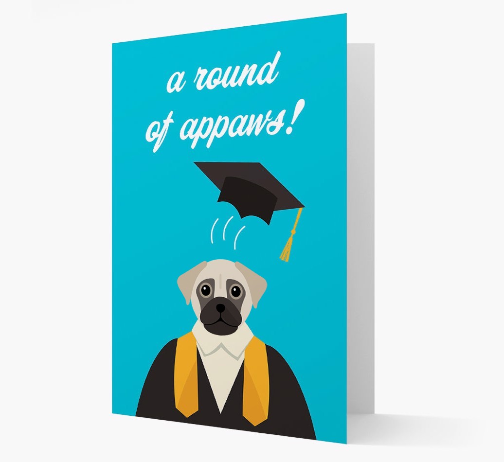'A Round of Appaws!' - Personalised {breedFullName} Card