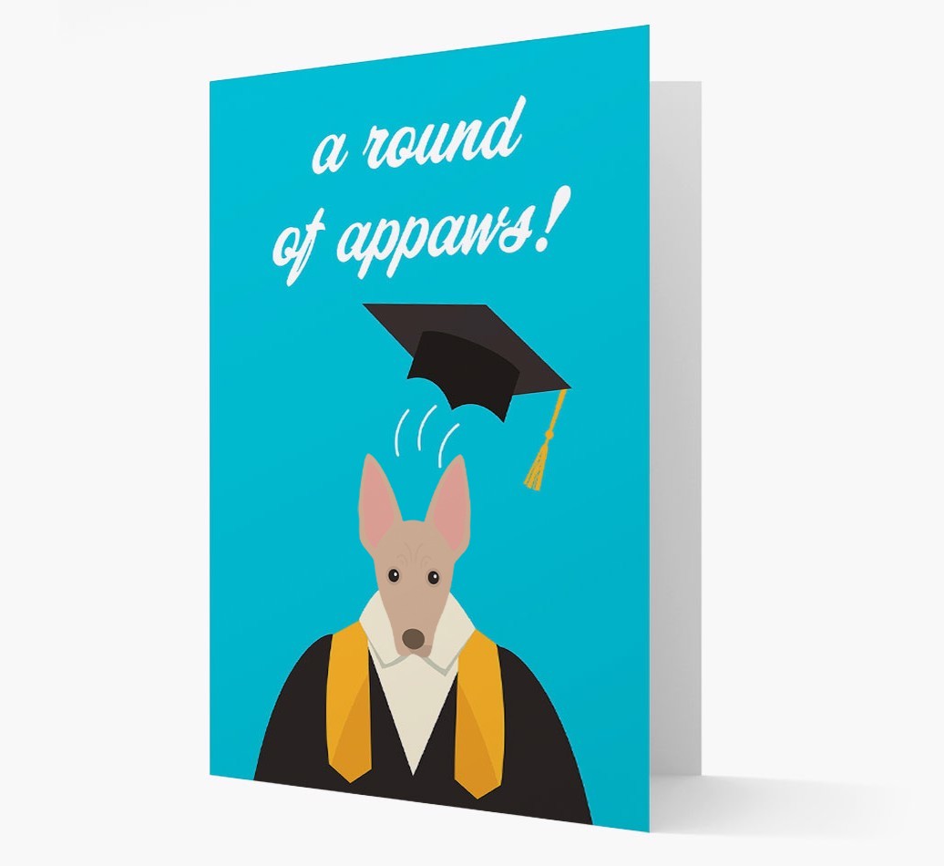 'A Round of Appaws!' - Personalised {breedFullName} Card
