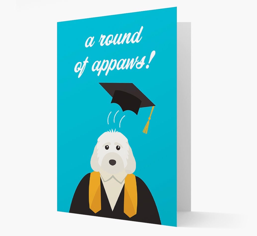 'A Round of Appaws!' - Personalised {breedFullName} Card