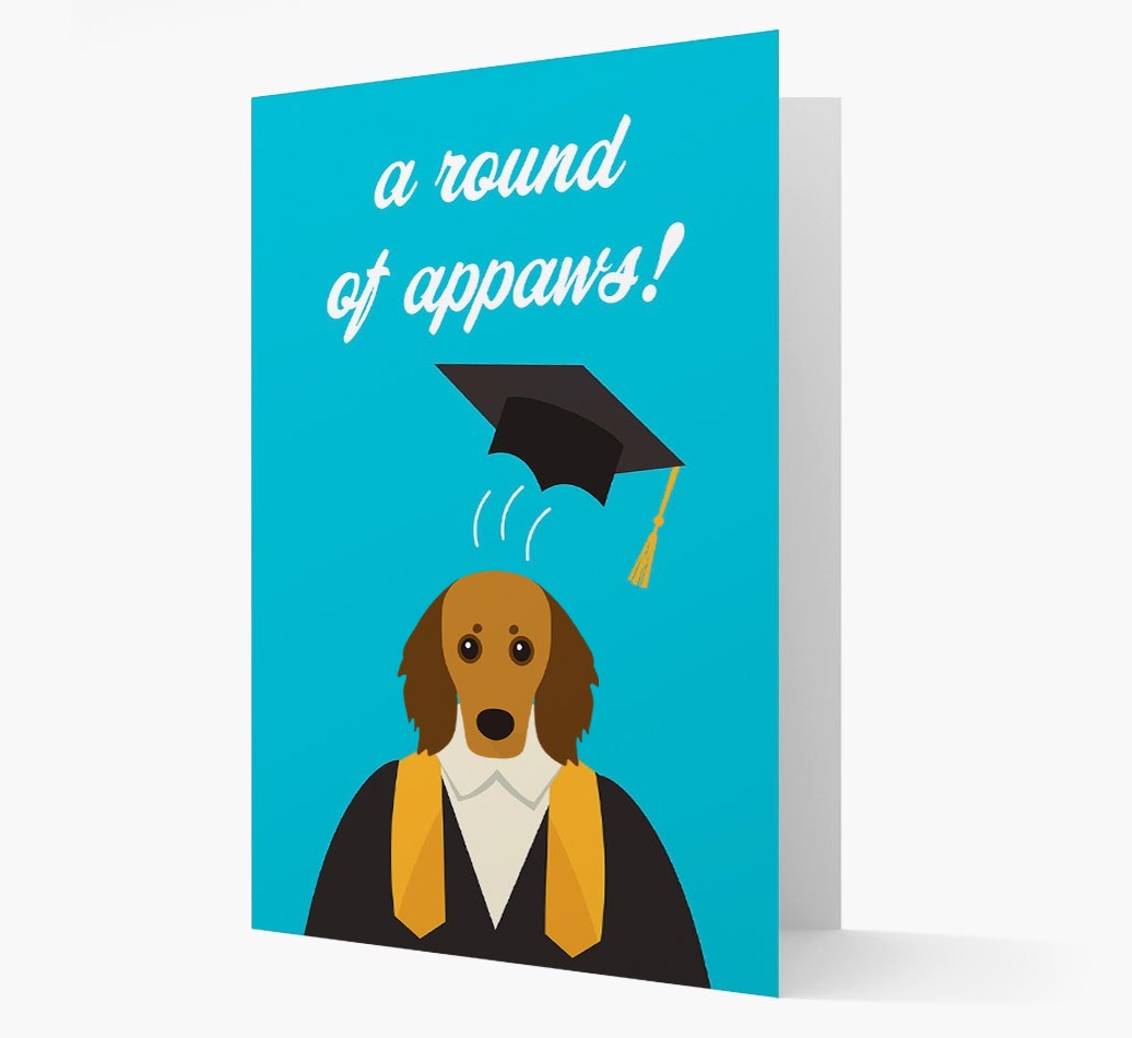 'A Round of Appaws!' - Personalised {breedFullName} Card