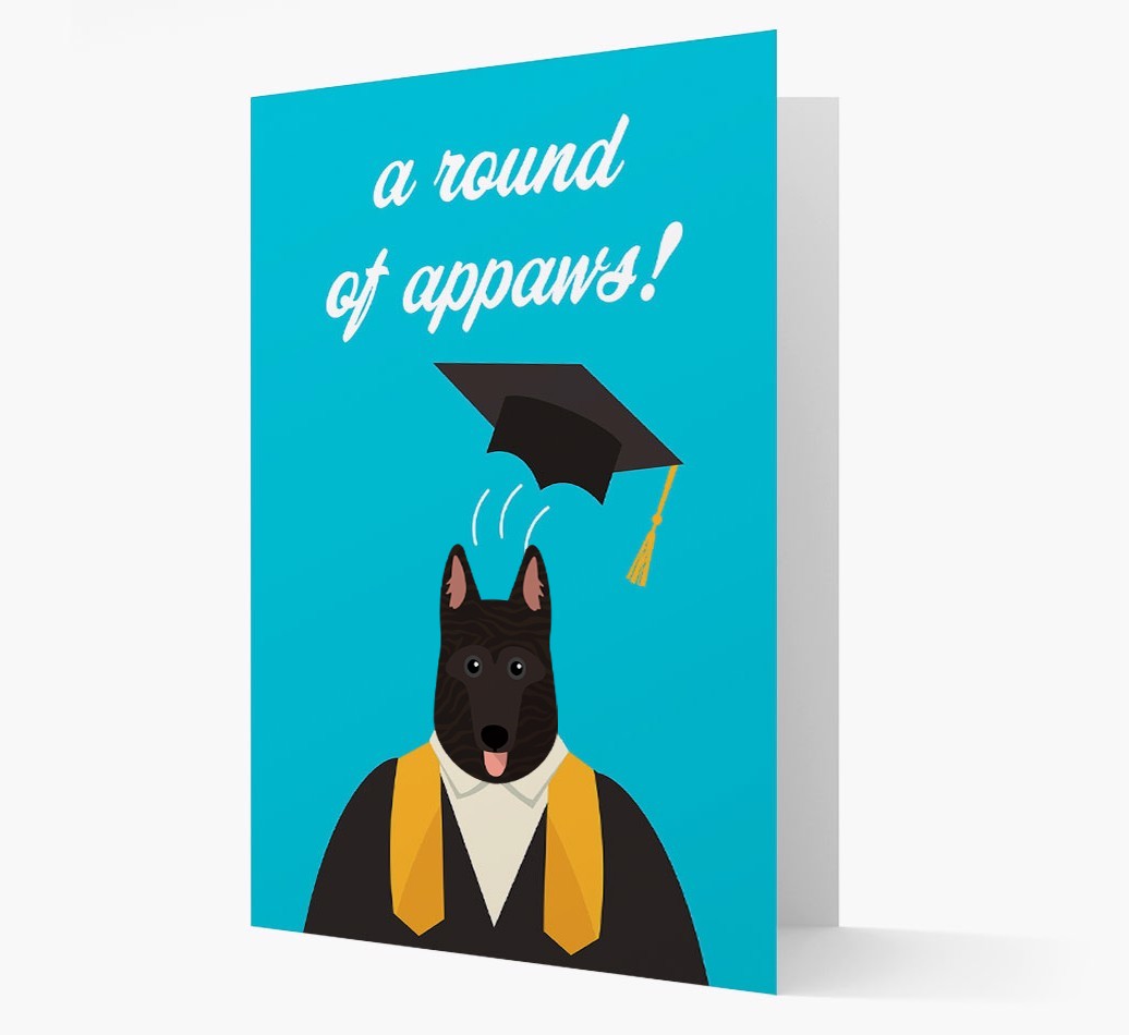 'A Round of Appaws!' - Personalised {breedFullName} Card