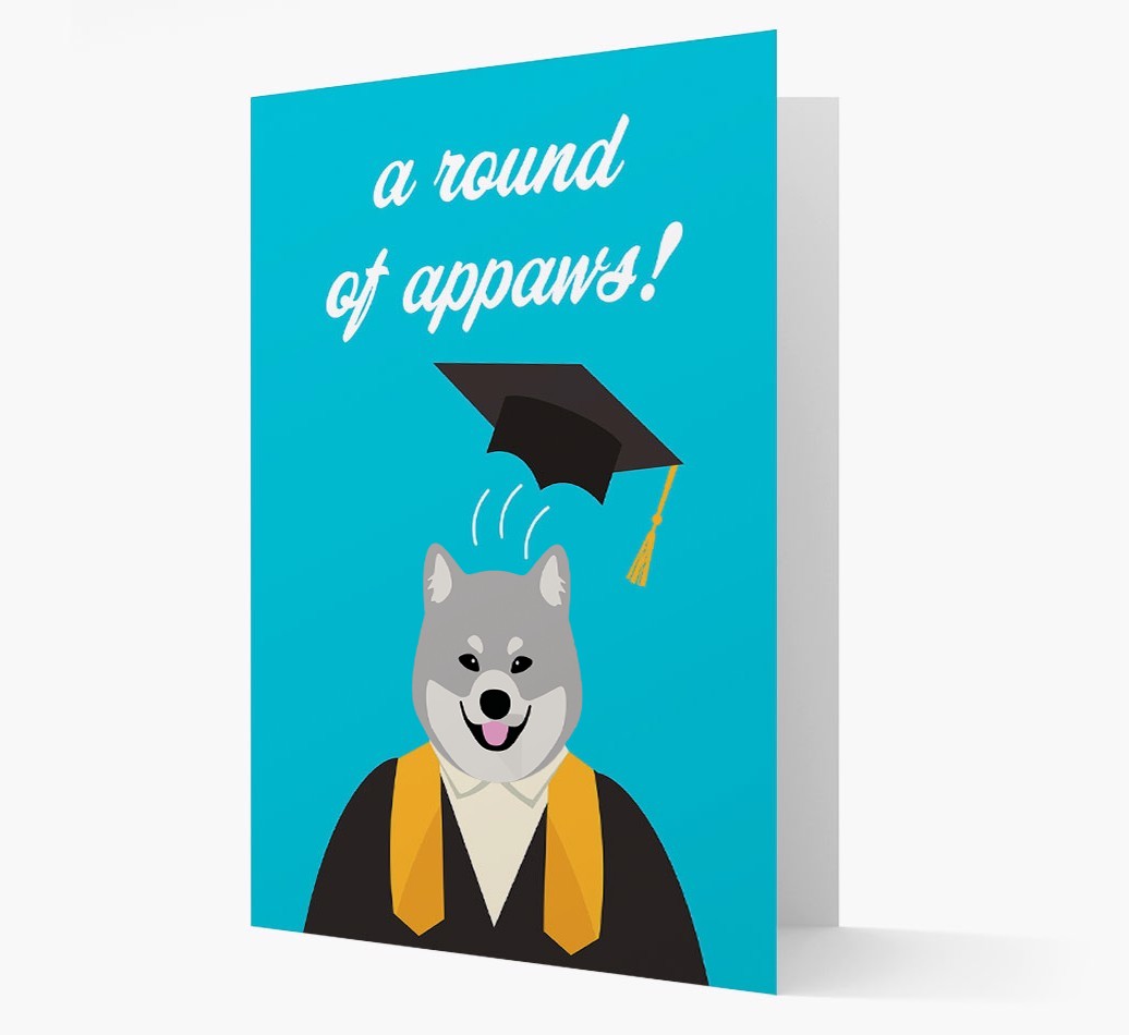 'A Round of Appaws!' - Personalised {breedFullName} Card