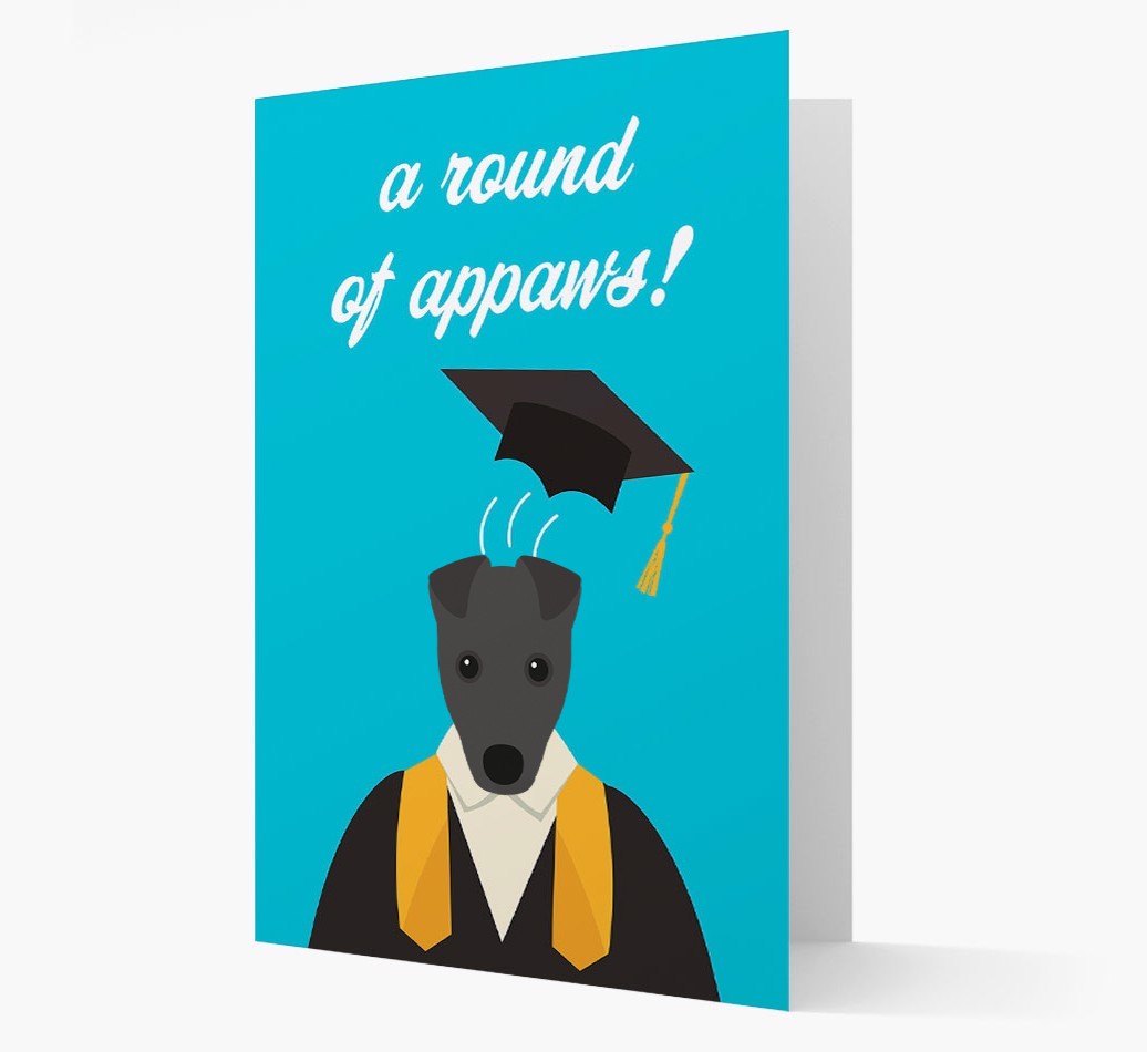 'A Round of Appaws!' - Personalised {breedFullName} Card
