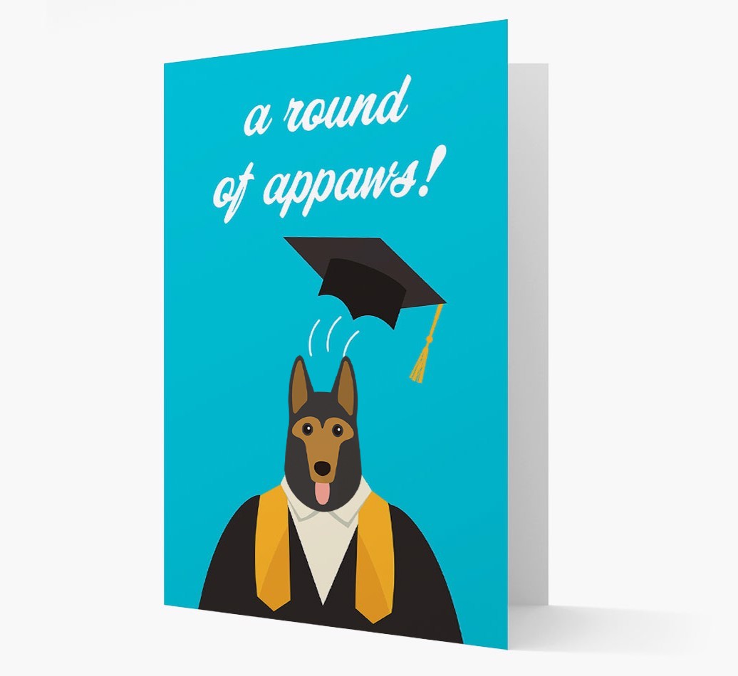 'A Round of Appaws!' - Personalised {breedFullName} Card