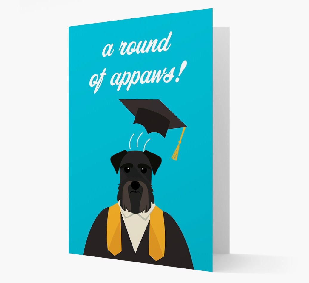 'A Round of Appaws!' - Personalised {breedFullName} Card