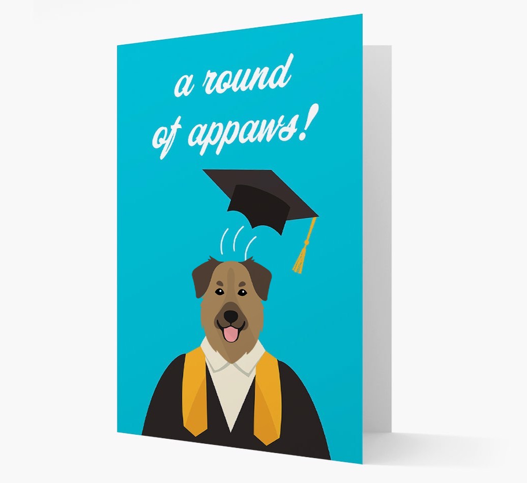 'A Round of Appaws!' - Personalised {breedFullName} Card
