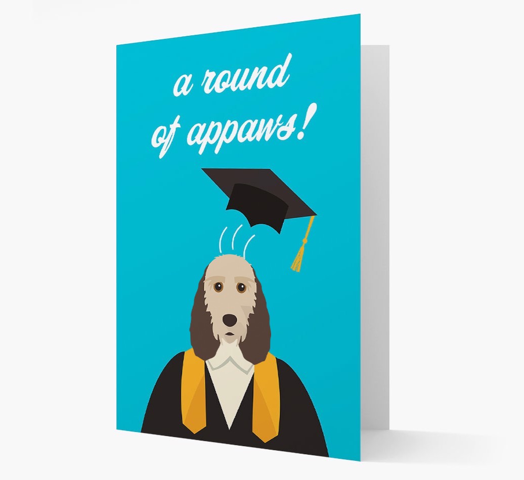 'A Round of Appaws!' - Personalised {breedFullName} Card