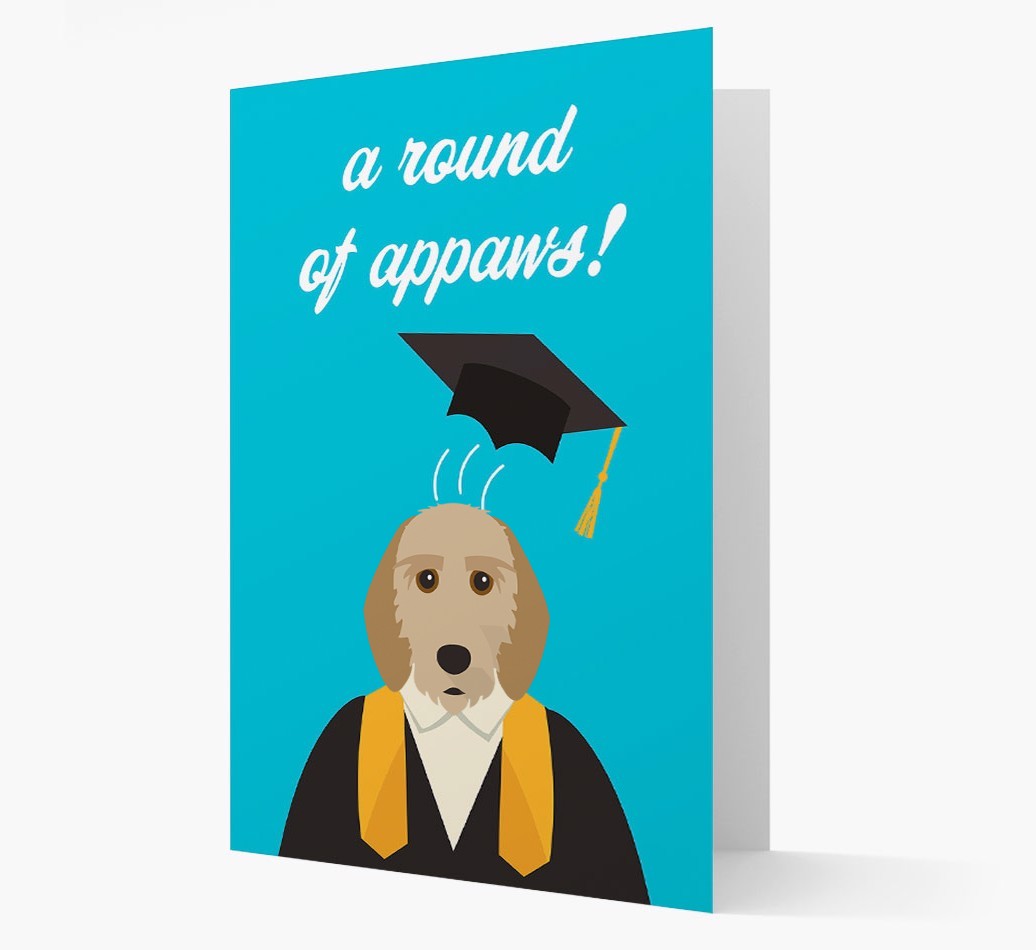 'A Round of Appaws!' - Personalised {breedFullName} Card