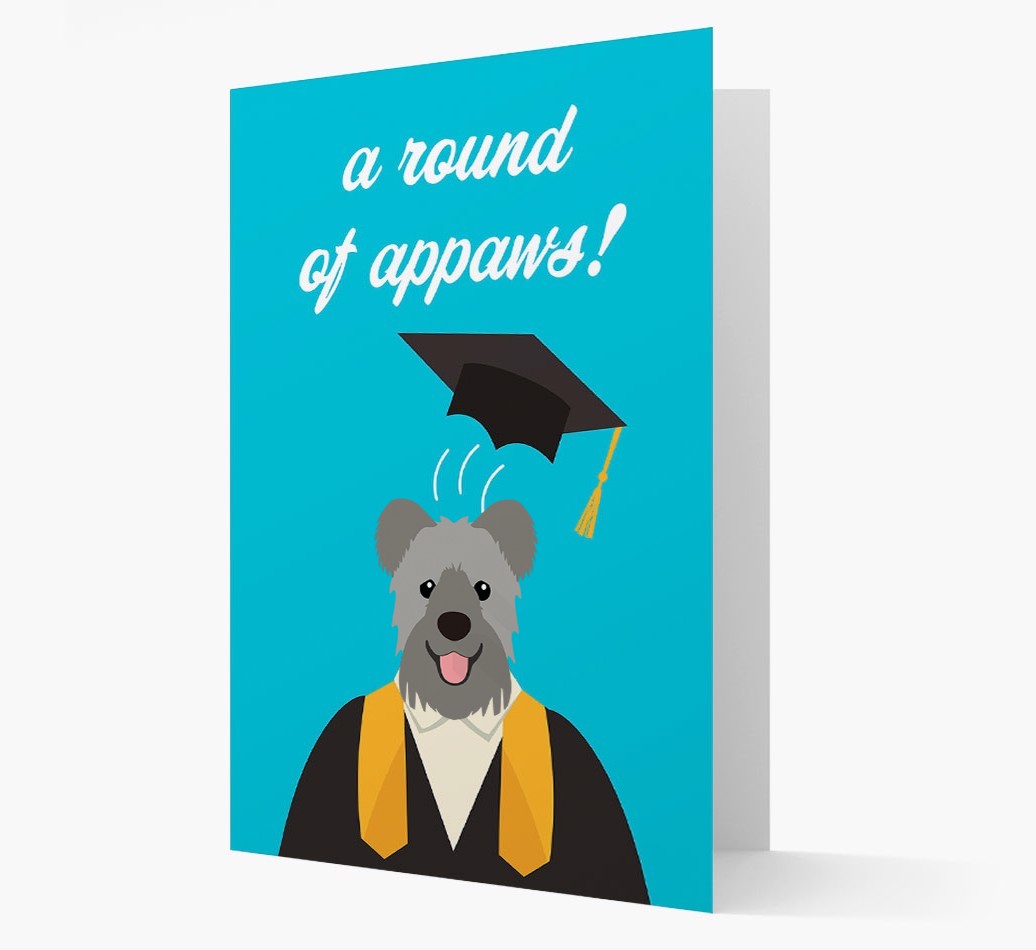 'A Round of Appaws!' - Personalised {breedFullName} Card