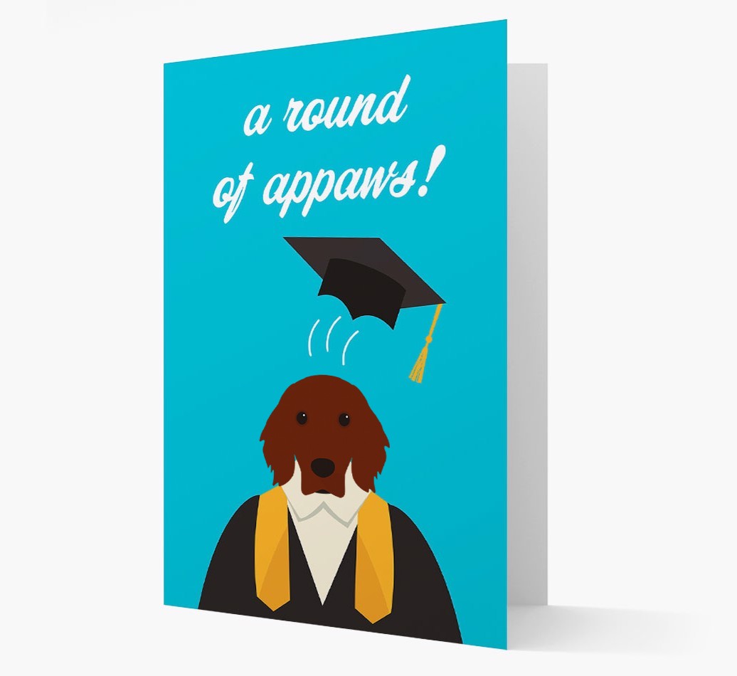 'A Round of Appaws!' - Personalised {breedFullName} Card