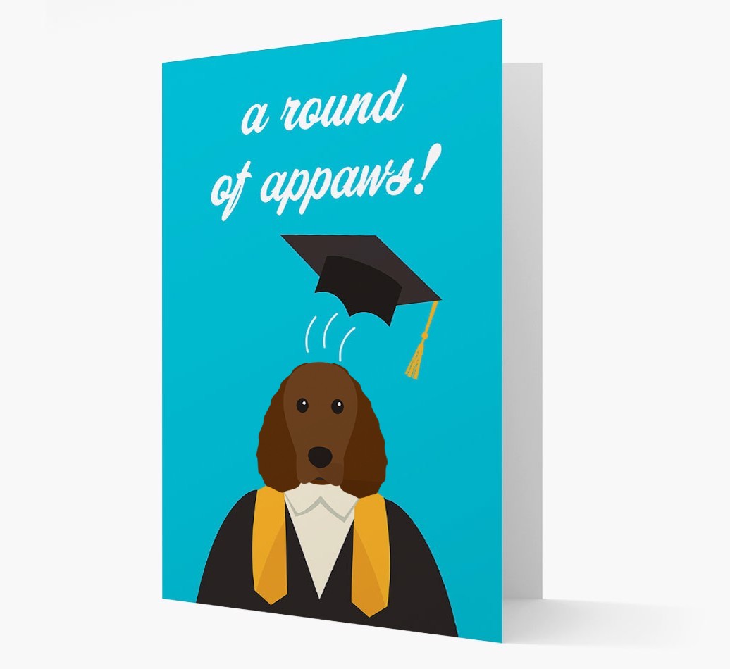 'A Round of Appaws!' - Personalised {breedFullName} Card