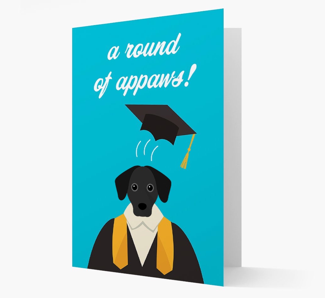 'A Round of Appaws!' - Personalised {breedFullName} Card
