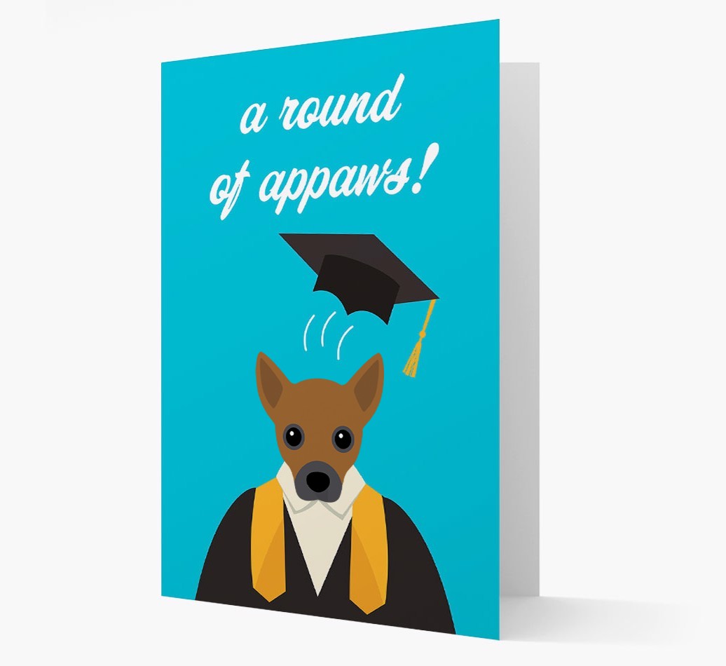 'A Round of Appaws!' - Personalised {breedFullName} Card