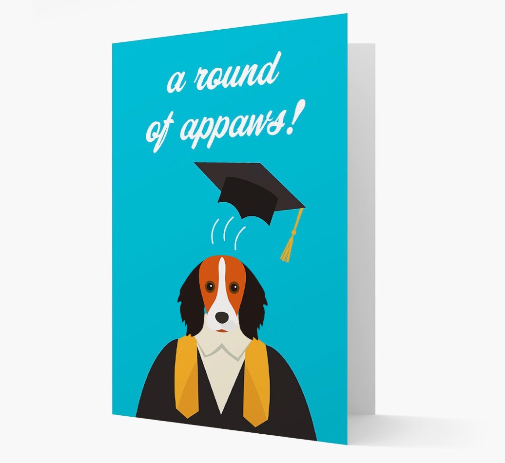 'A Round of Appaws!' - Personalised {breedFullName} Card
