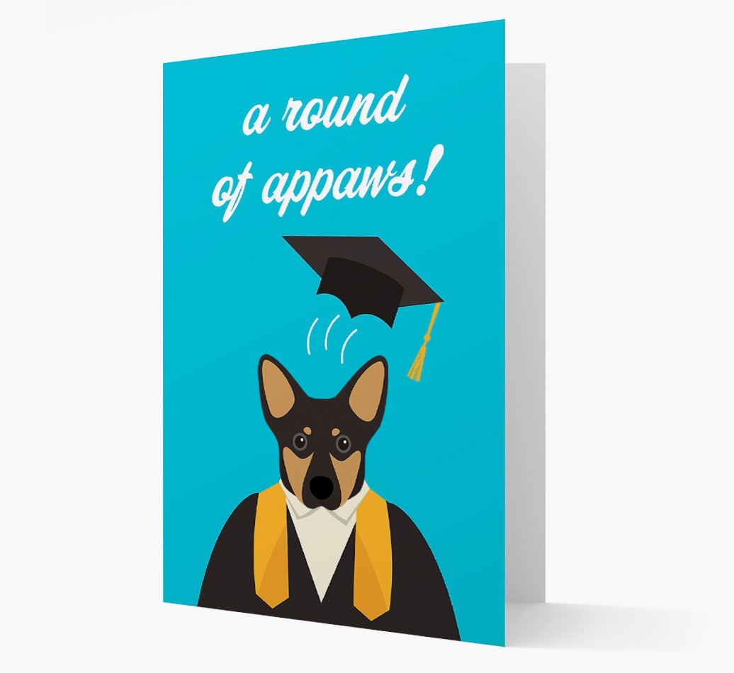 'A Round of Appaws!' - Personalised {breedFullName} Card