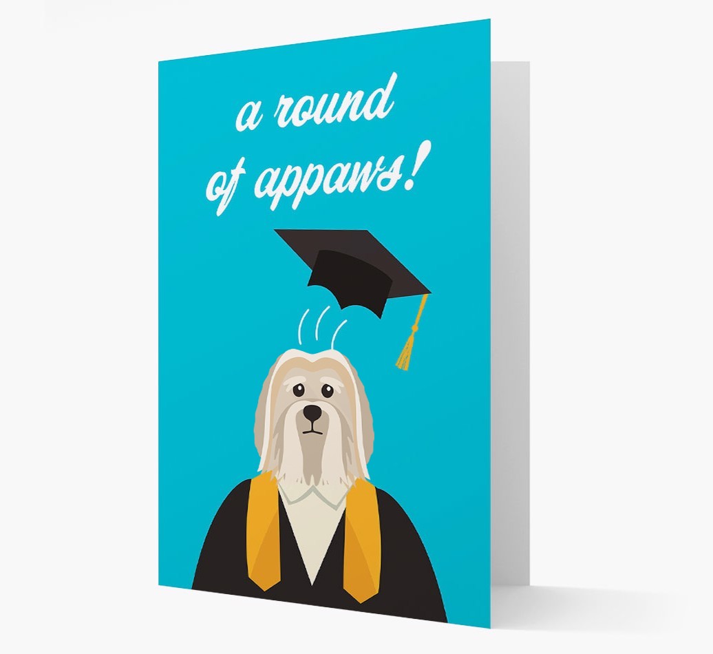 'A Round of Appaws!' - Personalised {breedFullName} Card
