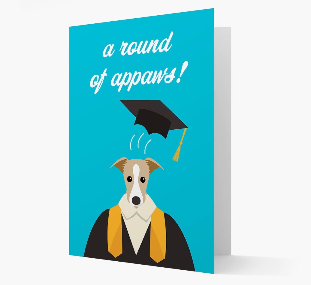 'A Round of Appaws!' - Personalised {breedFullName} Card