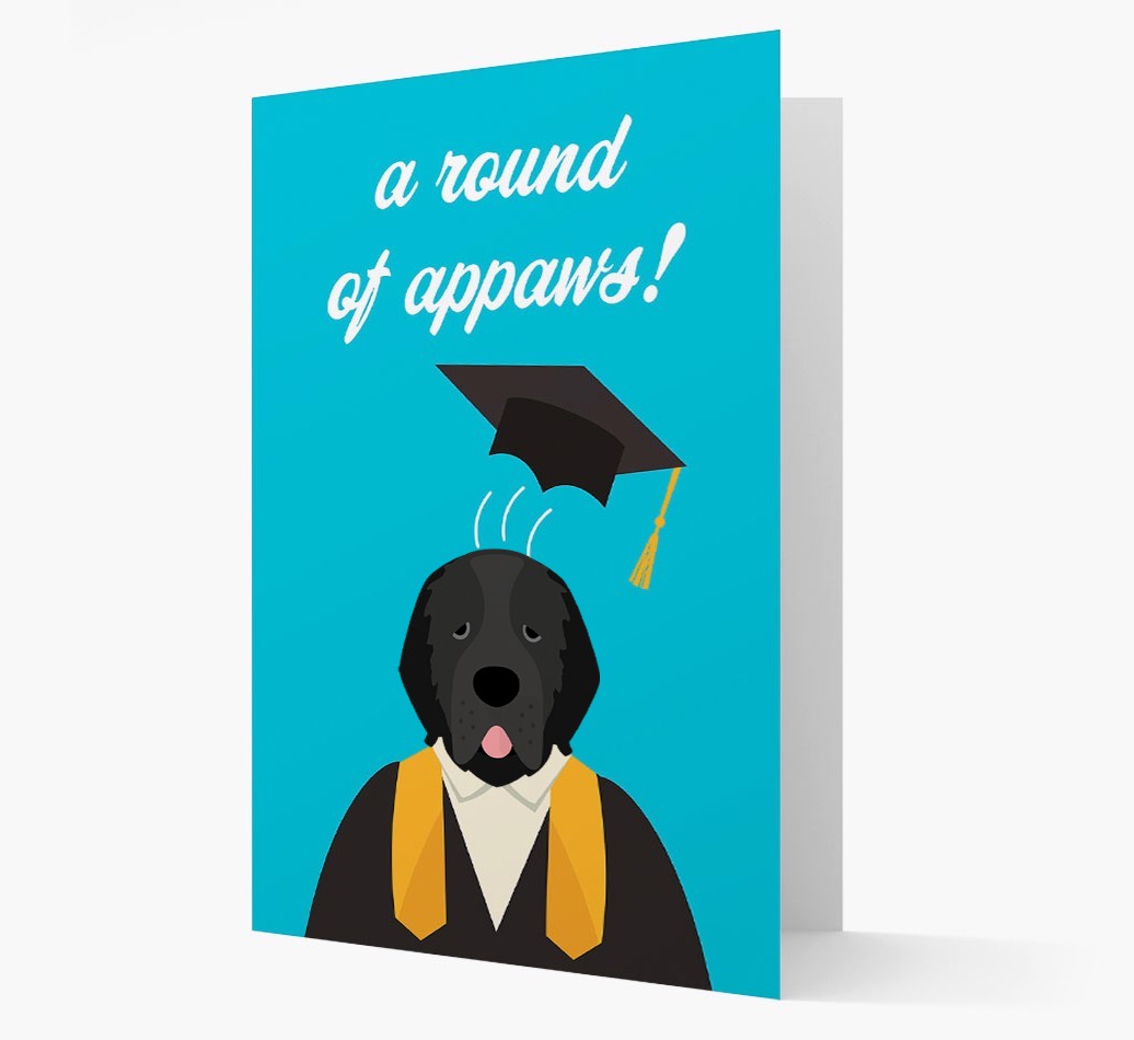 'A Round of Appaws!' - Personalised {breedFullName} Card