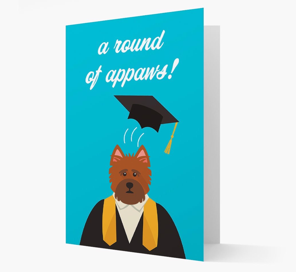 'A Round of Appaws!' - Personalised {breedFullName} Card