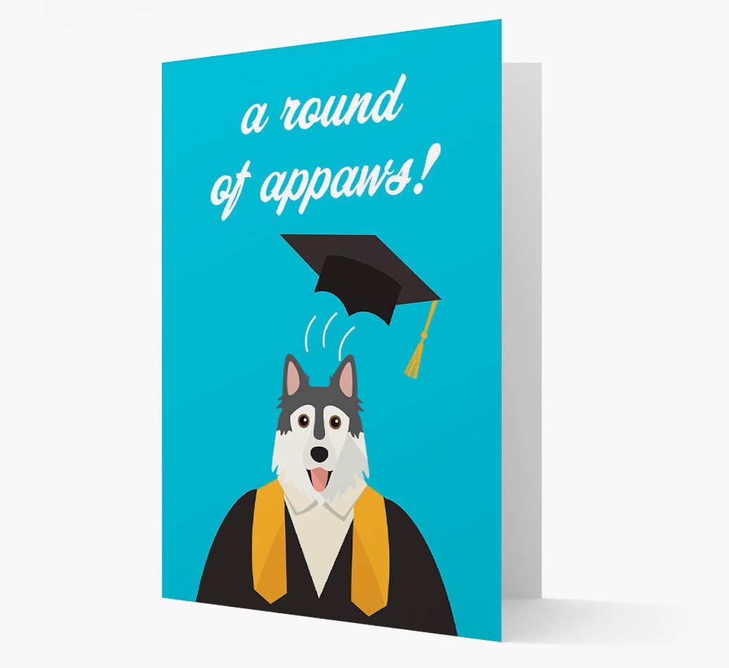 'A Round of Appaws!' - Personalised {breedFullName} Card