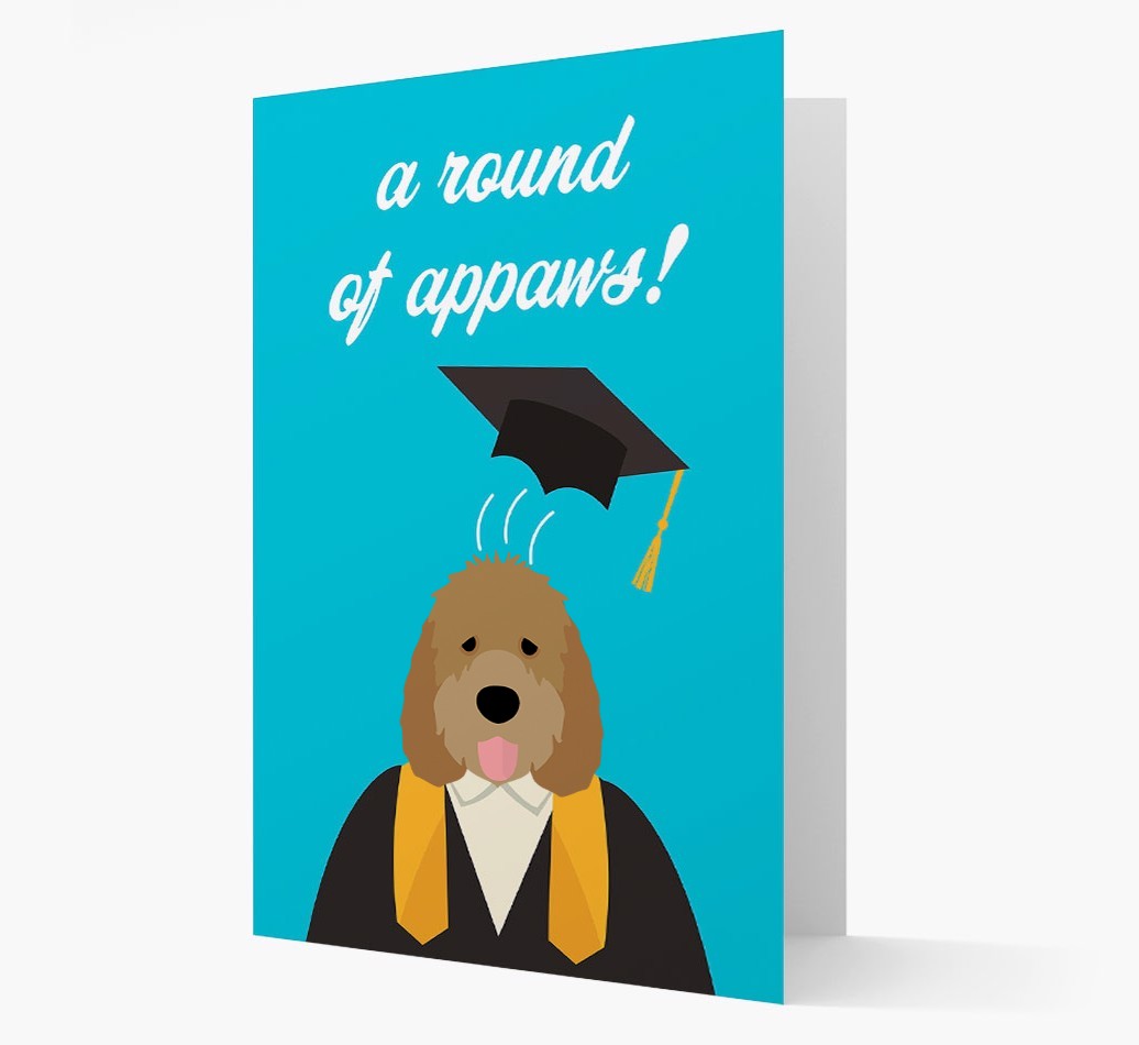 'A Round of Appaws!' - Personalised {breedFullName} Card
