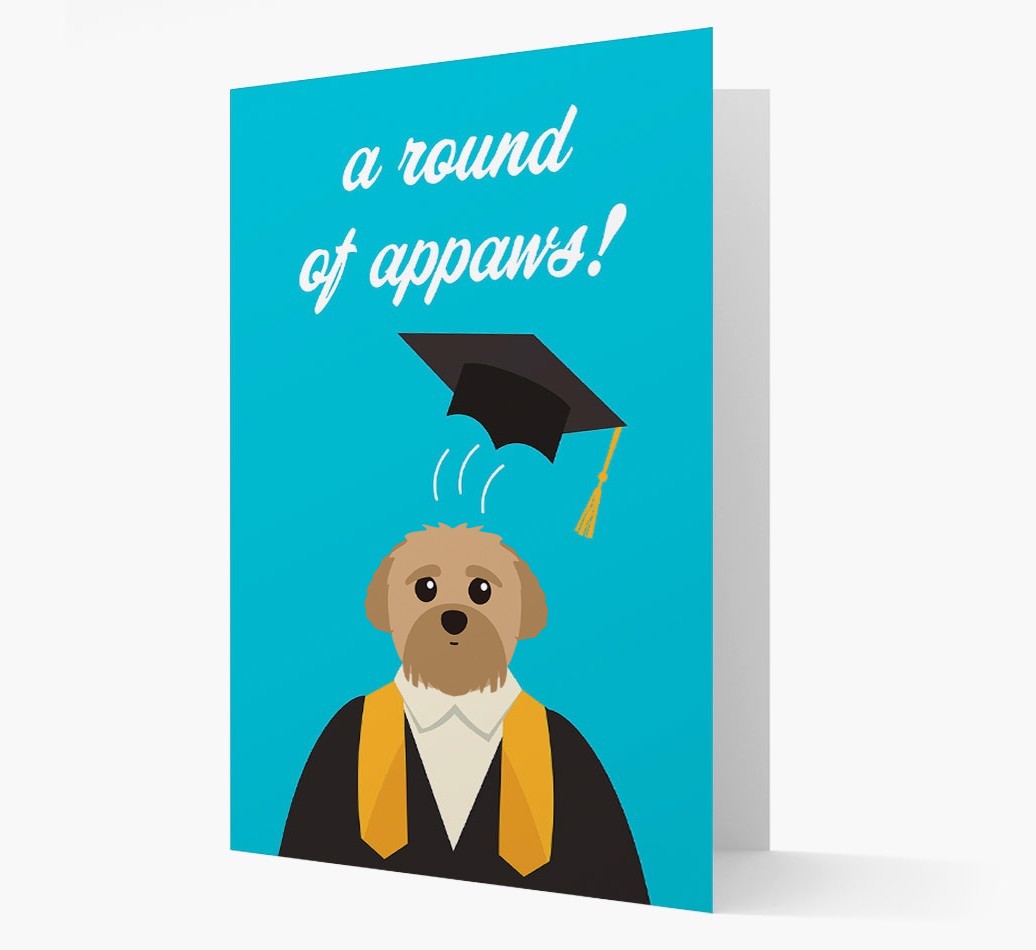 'A Round of Appaws!' - Personalised {breedFullName} Card