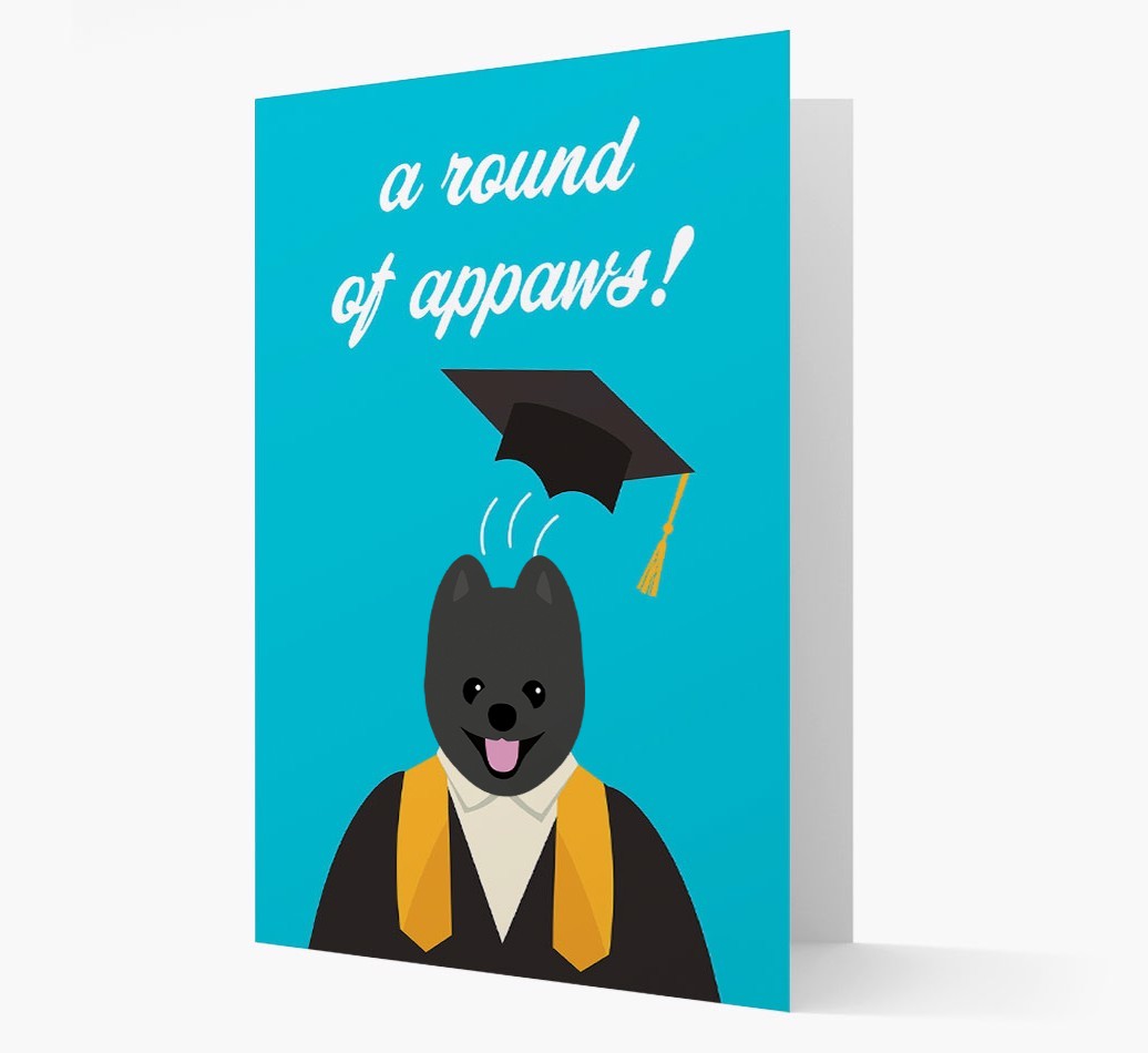 'A Round of Appaws!' - Personalised {breedFullName} Card