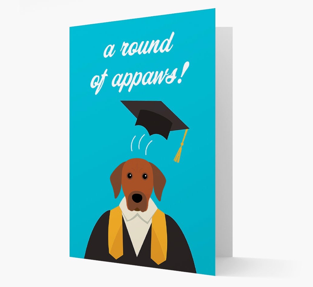 'A Round of Appaws!' - Personalised {breedFullName} Card