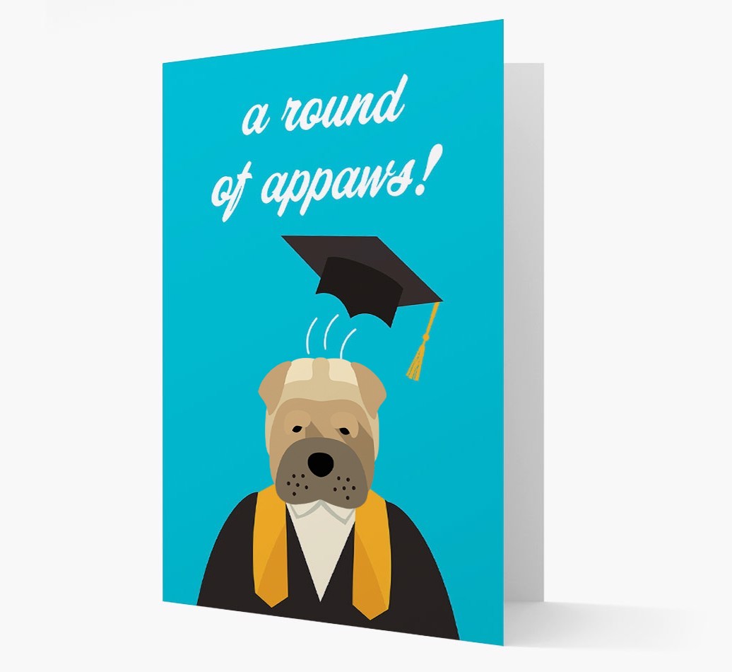 'A Round of Appaws!' - Personalised {breedFullName} Card