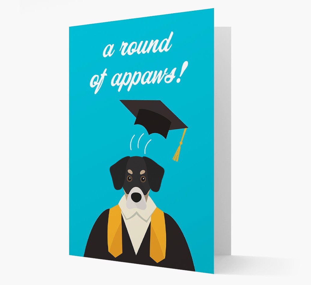 'A Round of Appaws!' - Personalised {breedFullName} Card