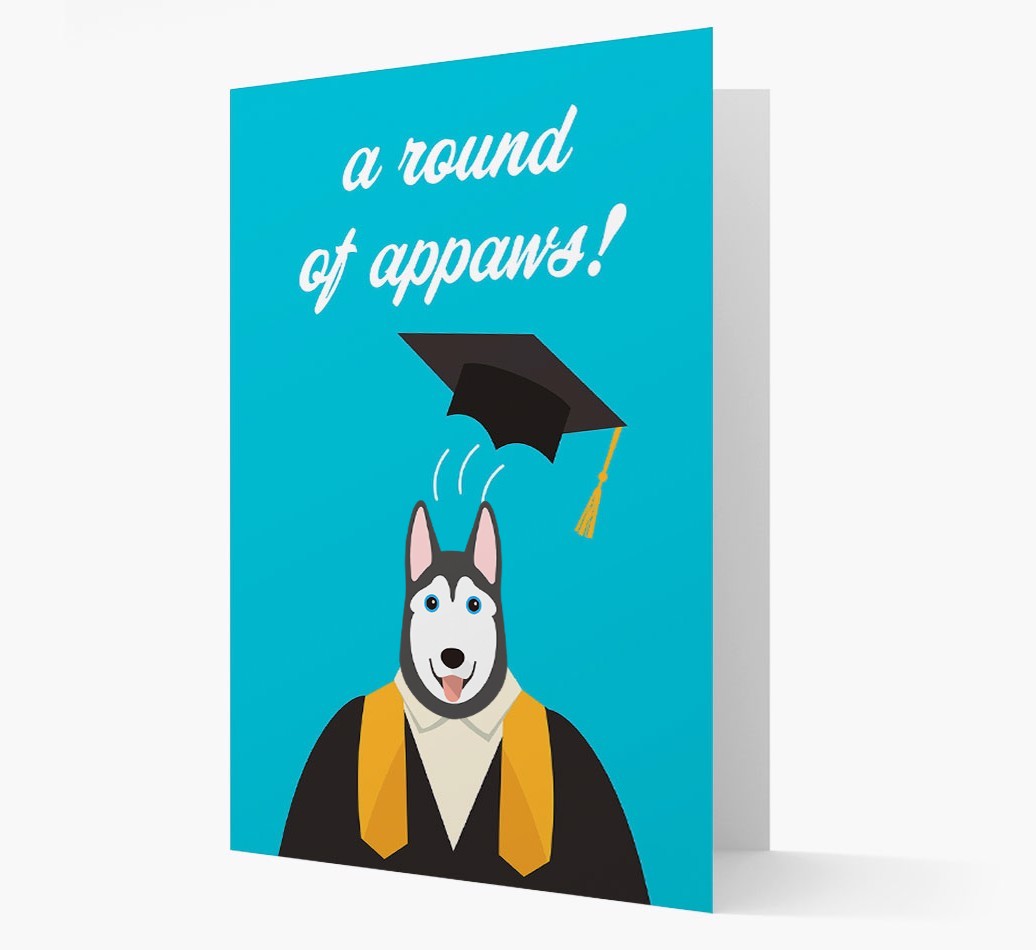 'A Round of Appaws!' - Personalised {breedFullName} Card